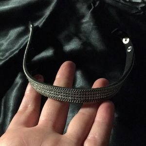 Rhinestone choker